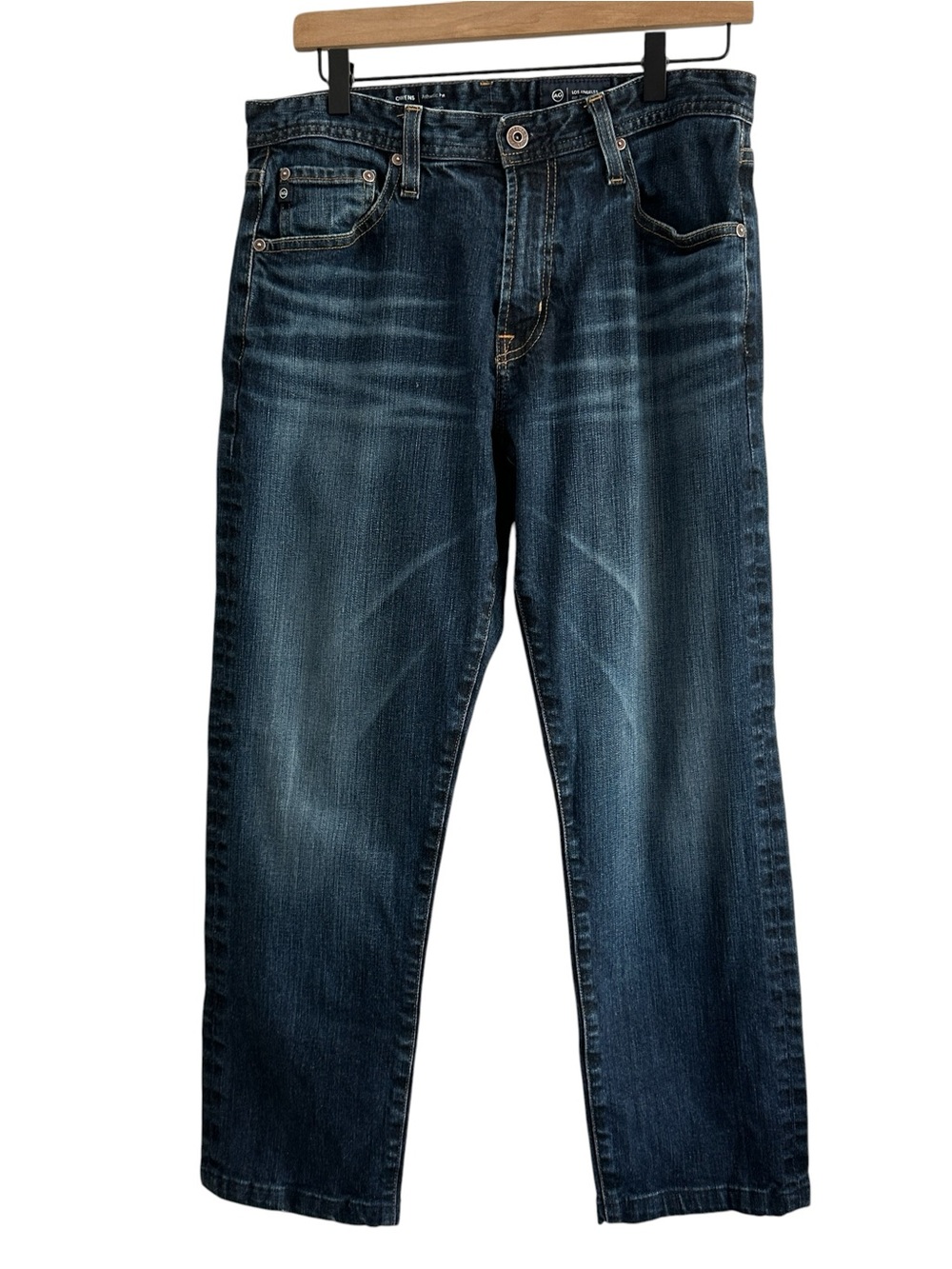 AG‎ Adriano Goldschmied Mens Jeans 31x26 Blue Owens Athletic Fit Cotton Blend